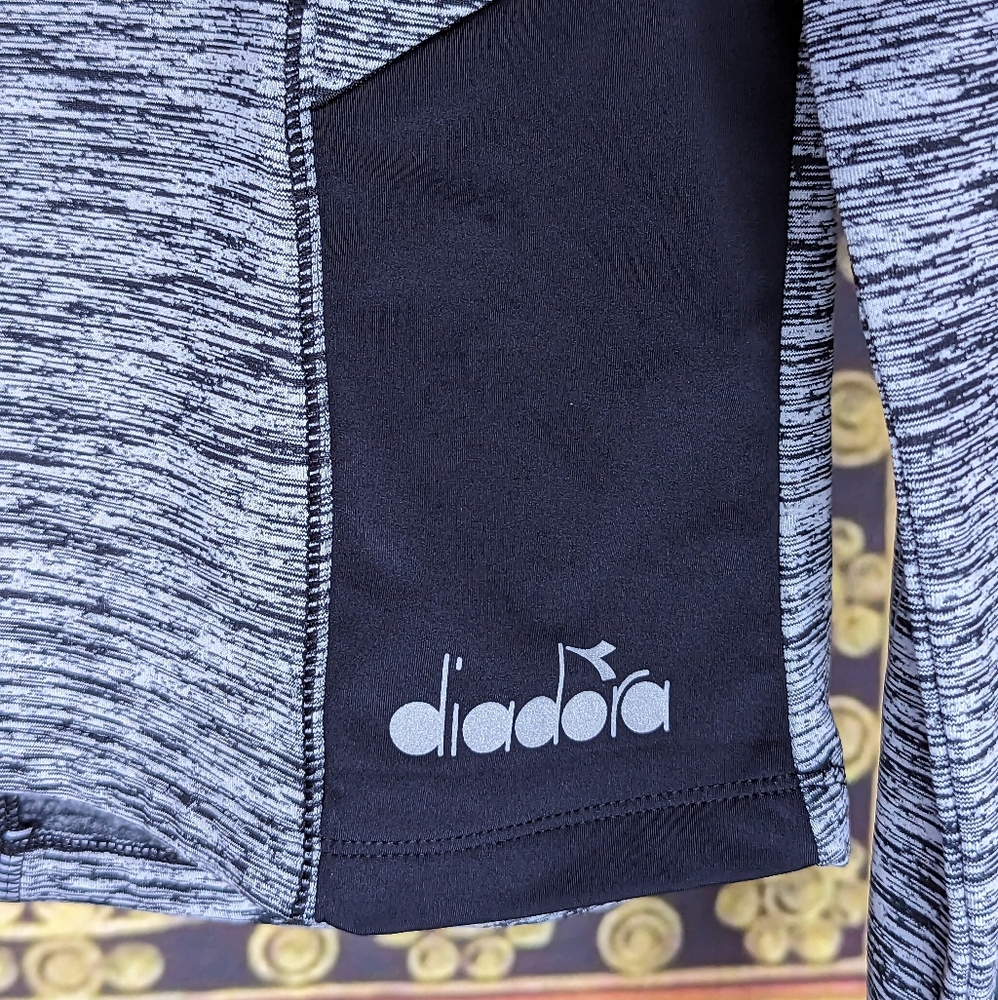 Diadora WARM UP WINTER SWEAT BE ONE Women's Running Pull Over Size XS - Picture 11 of 15